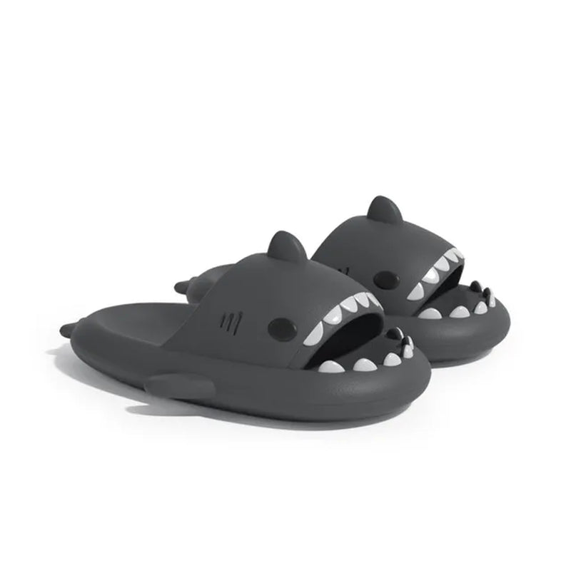 2024 Shark Slides Women Men Summer Shark Slippers Home EVA Bathroom Casual Sandals Outdoor Cool Couple Beach Flip Flops