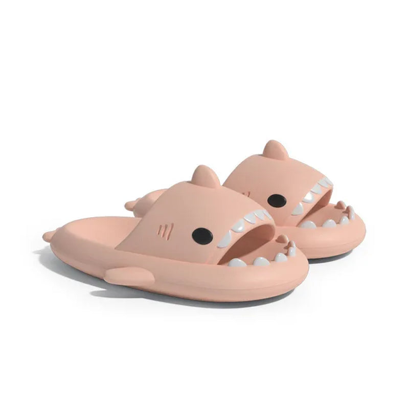 2024 Shark Slides Women Men Summer Shark Slippers Home EVA Bathroom Casual Sandals Outdoor Cool Couple Beach Flip Flops